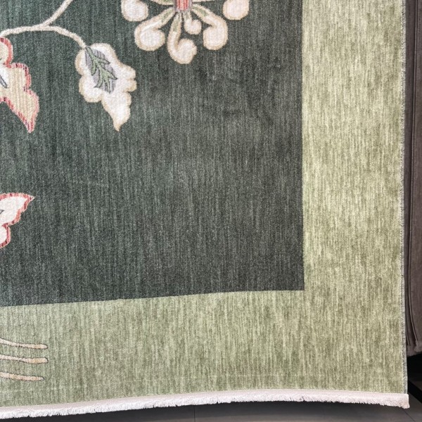 Mood Bohemian Turkish Carpet J593AC   GREEN Size 200*300