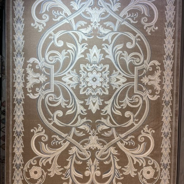 Turkish OPAL Carpet 9661D brown Size 200*300