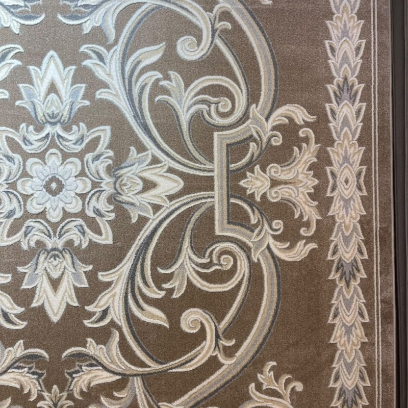 Turkish OPAL Carpet 9661D brown Size 250*350 Turkish OPAL Carpet 9661D brown Size 250*350