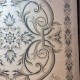 Turkish OPAL Carpet 9661D WHITE BLUE Size 150*220