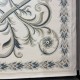 Turkish OPAL Carpet 9661D WHITE BLUE Size 150*220