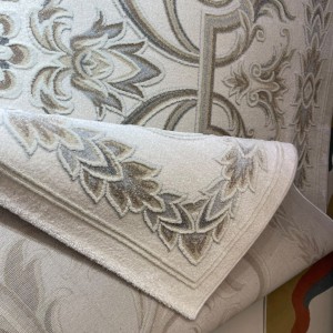 Turkish OPAL Carpet 9661D  WHITE BEIGE Size 250*350