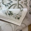سجاد اويال تركي 9661D ابيض اخضر مقاس 200*300