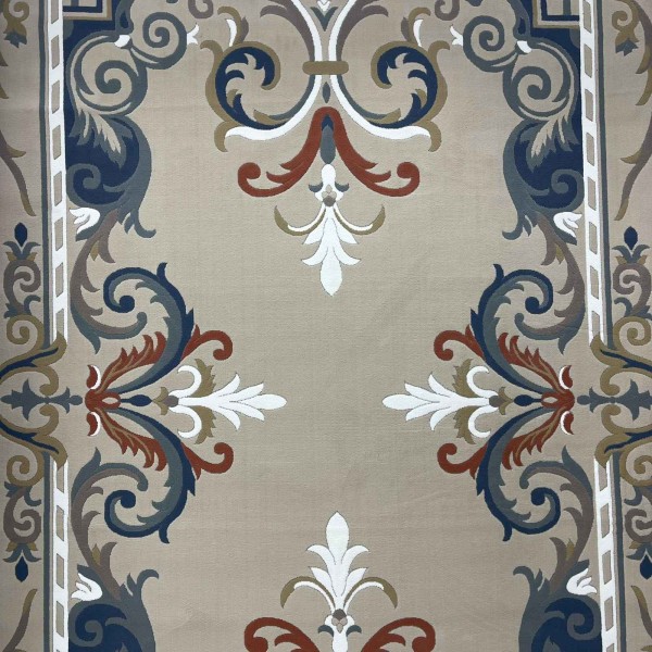 Turkish rug SEOUL French pattern FG7247 Dark Beige coken size 50*80