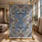 Turkish rug SEOUL French pattern FG7247 Light blue size 80*150