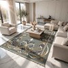 Turkish rug SEOUL French pattern FG7247 BLUE ÇOKEN size 200*300