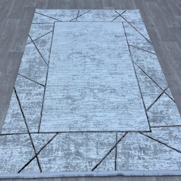 Turkish carpet Daria dark beige size 400*500