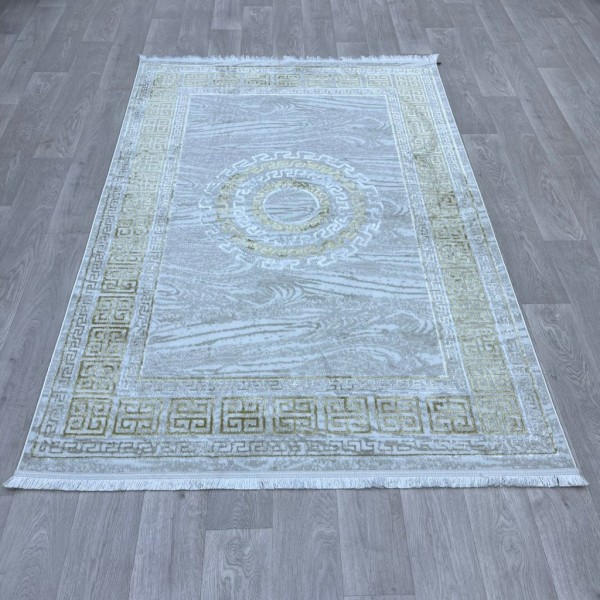 Turkish Aria carpet 3015A, cream, cream, size 50*80