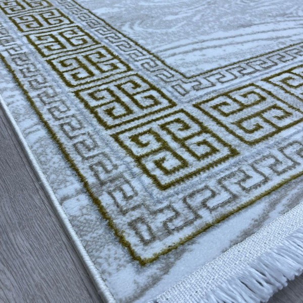 Turkish Aria carpet 3015A, cream, cream, size 50*80