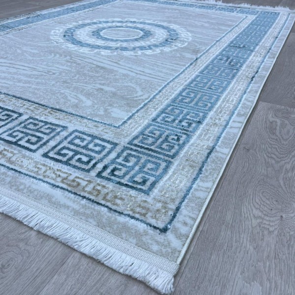 سجاد اريا تركي 3018A بيج ذهبي مقاس 300*400