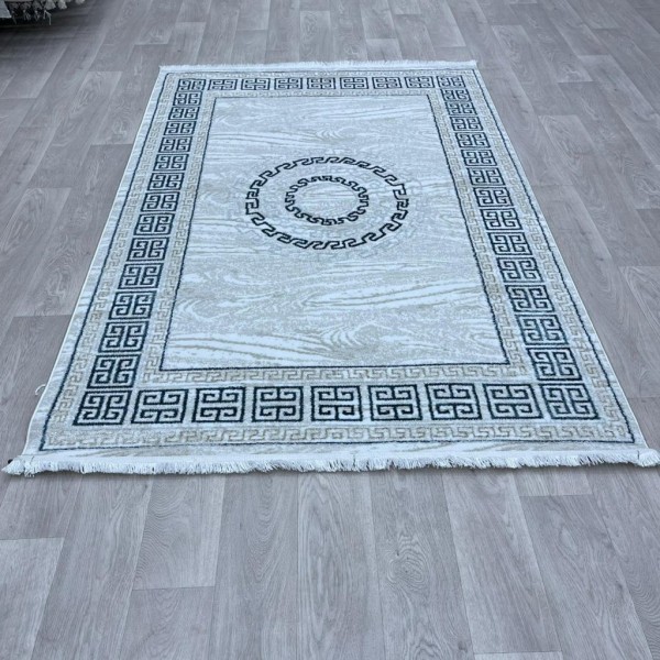 سجاد اريا تركي 3018A بيج ذهبي مقاس 300*400