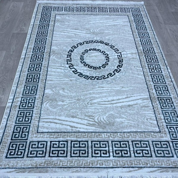 سجاد اريا تركي 3018A بيج ذهبي مقاس 300*400