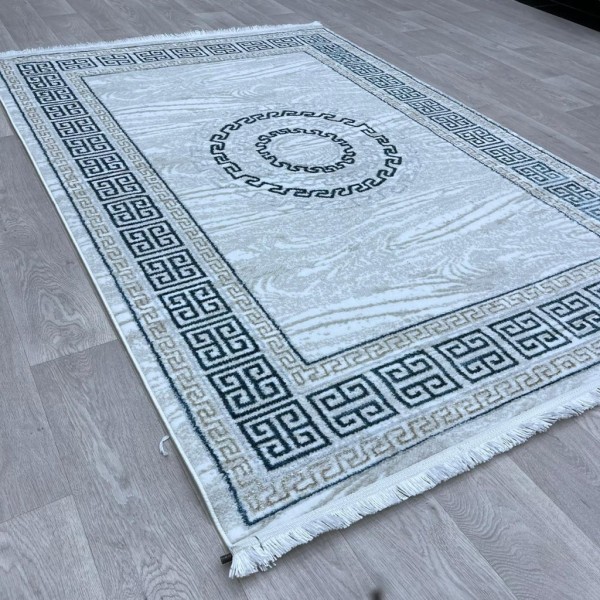 سجاد اريا تركي 3018A بيج ذهبي مقاس 300*400