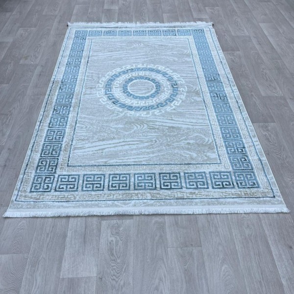 سجاد اريا تركي 3018A بيج ذهبي مقاس 300*400