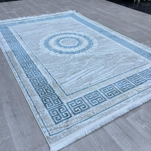 سجاد اريا تركي 3018A بيج ذهبي مقاس 300*400