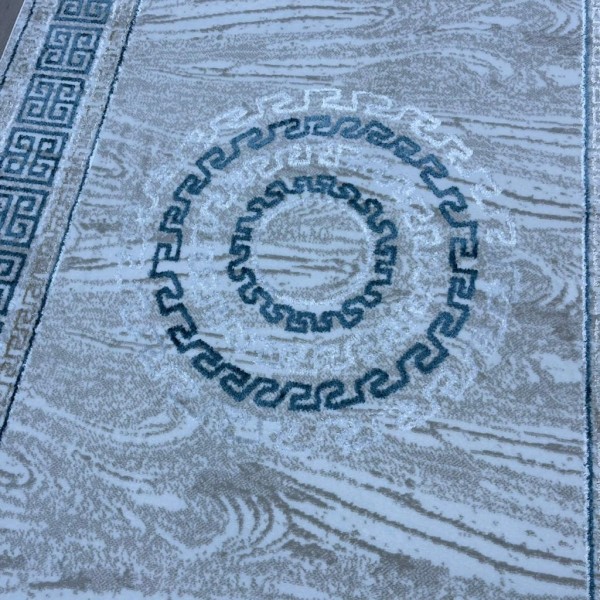 سجاد اريا تركي 3018A بيج ذهبي مقاس 300*400