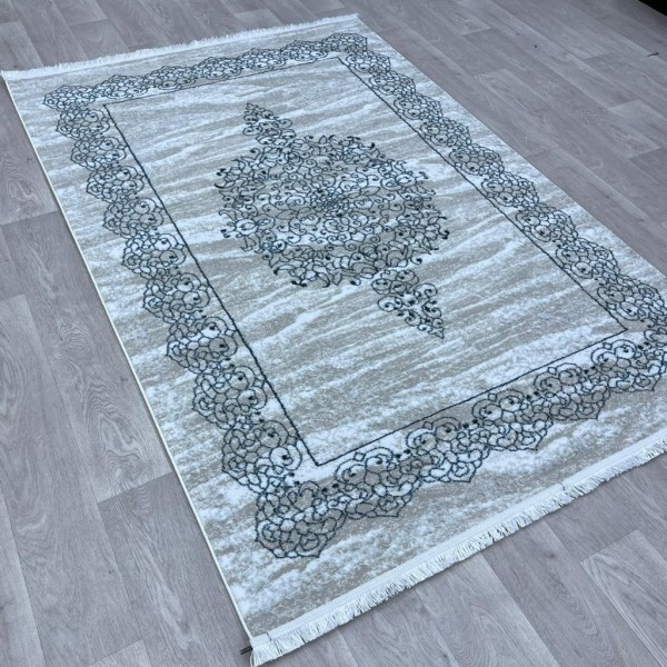Turkish Aria carpet 3018A, gray, size 100*200