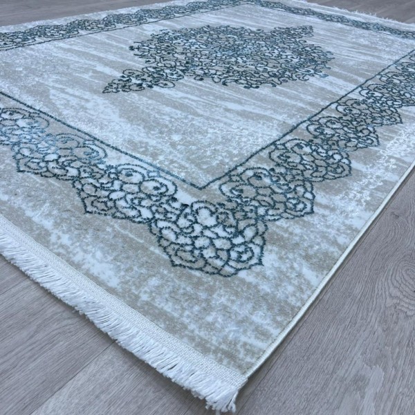 Turkish Aria carpet 3018A, gray, size 100*200