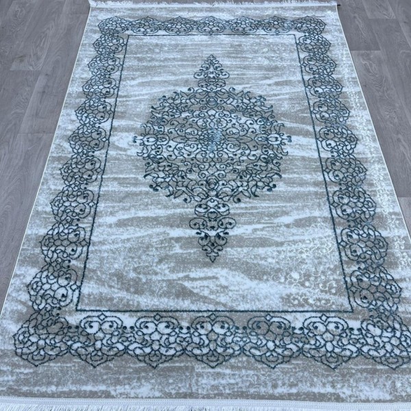 Turkish Aria carpet 3018A, gray, size 100*200