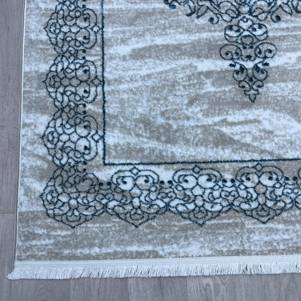 Turkish Aria carpet 3018A, gray, size 100*200