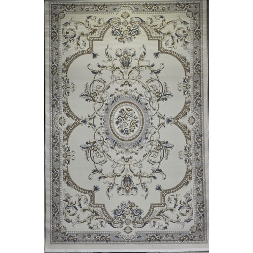 سجاد تركي فلــورانـسـيا 562 نقش فرنسي لون رصاصي مقاس 50*80