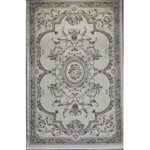 Turkish Florentine 562 rug French pattern gray color size 80*150