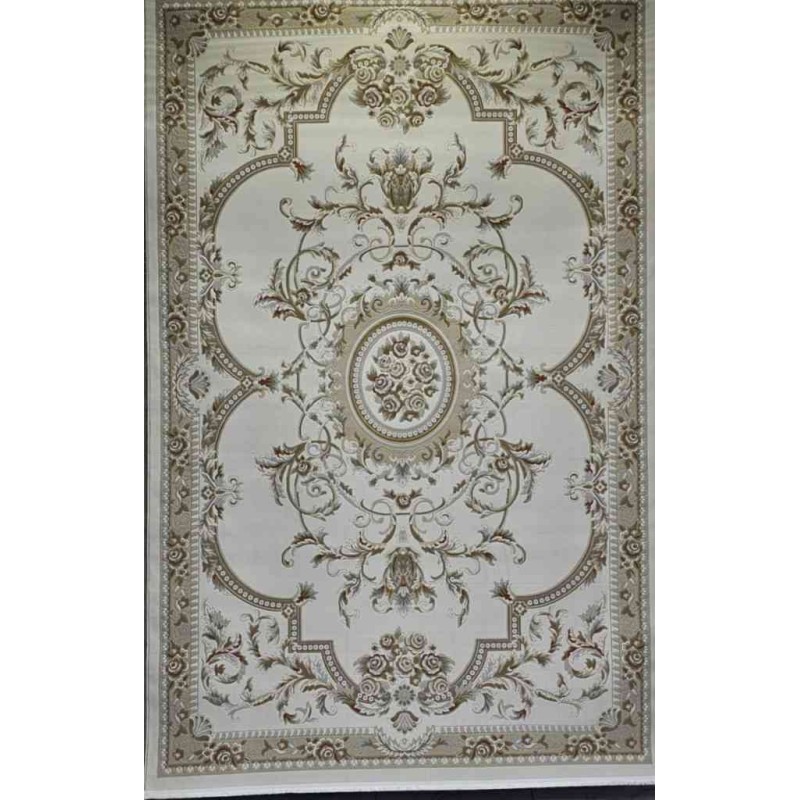 Turkish Florentine 562 rug French pattern Light beige color size 400*600