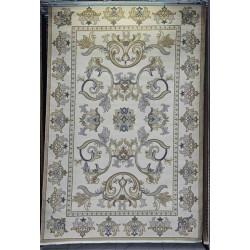 سجاد تركي فلــورانـسـيا 634 نقش فرنسي لون بيج رصاصي مقاس 400*600
