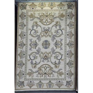 Turkish Florentine 634 rug French pattern Gray beige color size 400*600