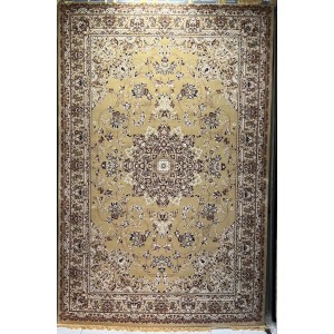 Turkish Marseille 2799A Classic Pressed Luxury Sky beige Rug Size 100*400
