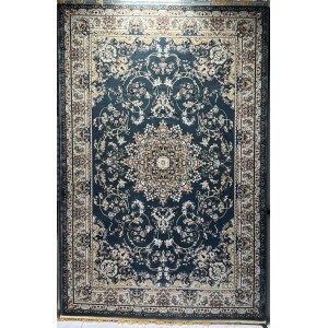 Turkish Marseille 2799A Classic Pressed Luxury Sky Blue Rug Size 400*600