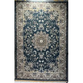 سجاد تركي مرسيليا 2799A كلاسيك مظغوط فاخر سماوي مقاس 400*600