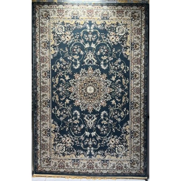 Turkish Marseille 2799A Classic Pressed Luxury Sky Blue Rug Size 300*500
