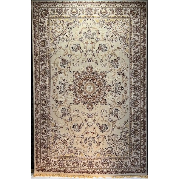 Turkish Marseille 2799A Classic Pressed Luxury Sky cream Rug Size 300*500
