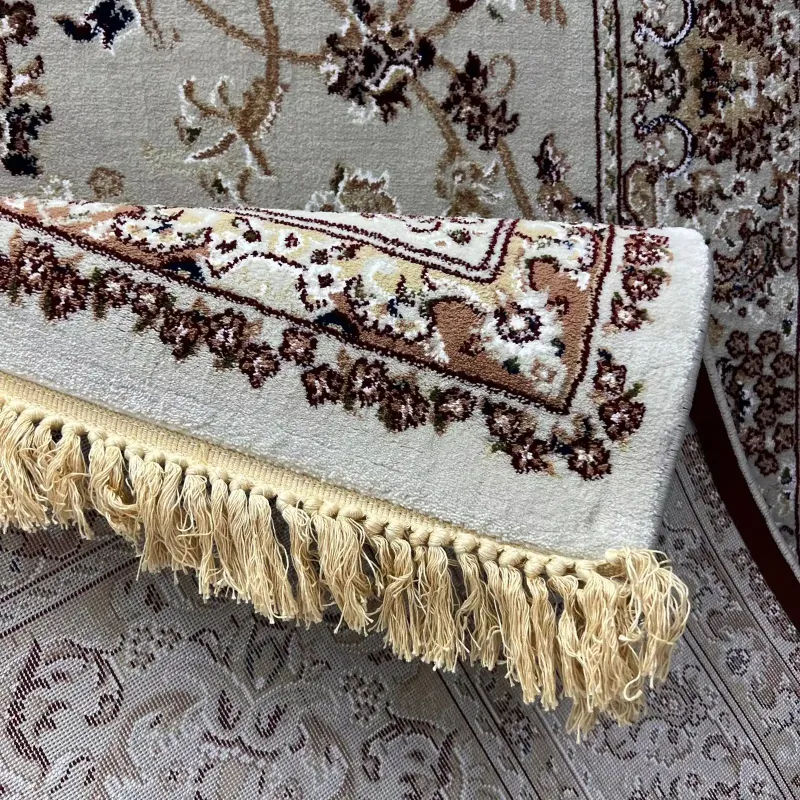 سجاد تركي مرسيليا 2799A كلاسيك مظغوط فاخر كريم مقاس 100*300