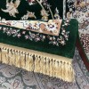 Turkish Marseille 2799A Classic Pressed Luxury Sky Olive green Rug Size 100*300