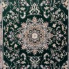 Turkish Marseille 2799A Classic Pressed Luxury Sky Olive green Rug Size 100*300