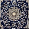 Turkish Marseille 2799A Classic Pressed Luxury Sky navy Rug Size 400*600