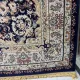 Turkish Marseille 2799A Classic Pressed Luxury Sky navy Rug Size 400*600