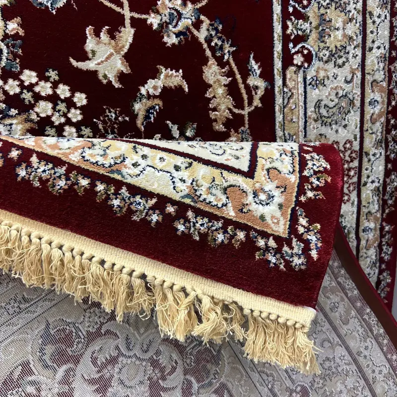Turkish Marseille 2799A Classic Pressed Luxury Sky red Rug Size 100*200