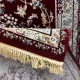 Turkish Marseille 2799A Classic Pressed Luxury Sky red Rug Size 100*200
